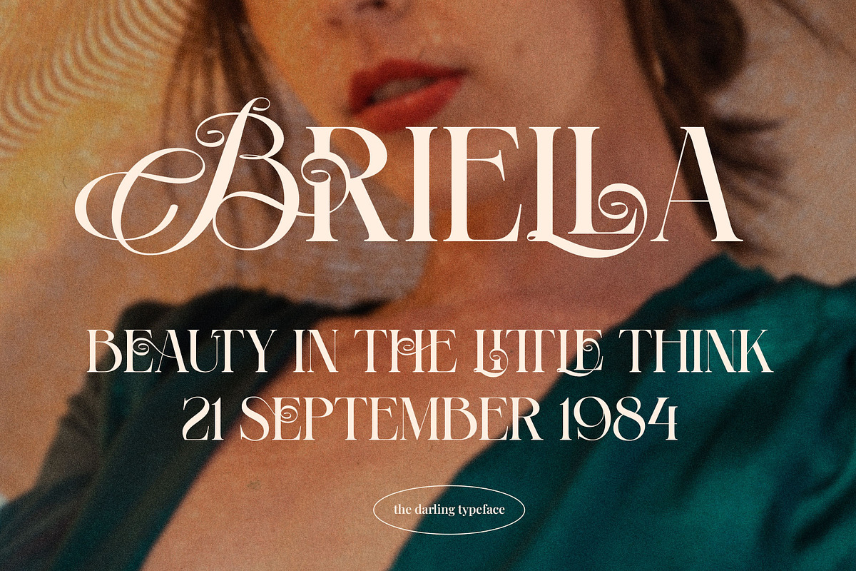 The Darling Beautiful Hybrid Serif, a Serif Font by RantautypeStudio (Photo 4 of 19)