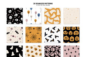 Halloween Night - Cards & Patterns