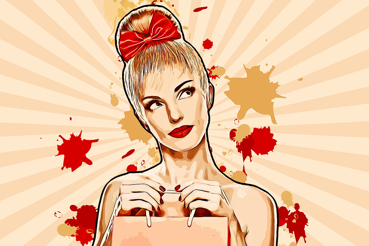 VectorArt Photoshop Action, an Action Add-On by UnicDesign