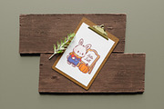 Kawaii Bunny Farmhouse Harvest clipa, an Animal Illustration by Blumensdiary (Thumbnail 5 of 8)