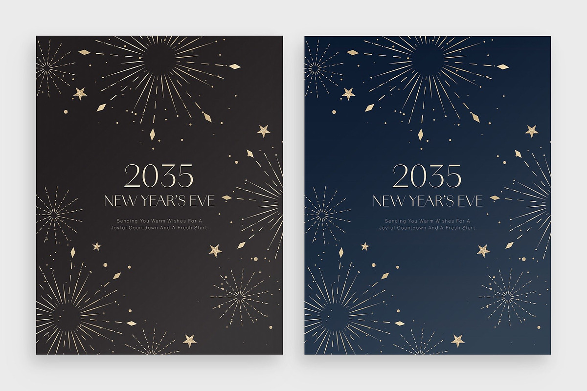 NYE New Years Eve Poster Flyer, a Flyer Template by BrandPacks (Photo 5 of 6)
