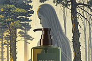 The advertisement design of a bottle, an Illustration by TesMarteaux (Thumbnail 3 of 4)