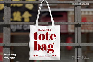 Tote Bag Mockup, a Packaging Mockup by Unerispace
