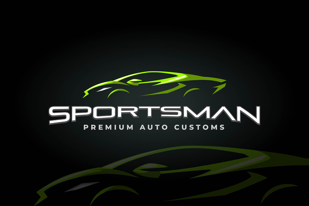 Custom Luxury  Sports Car Shop Logo, a Branding & Logo Template by Suhandi