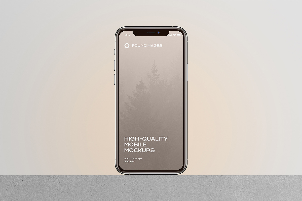 72 iphone device mockup bundle, an iPhone Mockup by FoundImages (Photo 67 of 84)