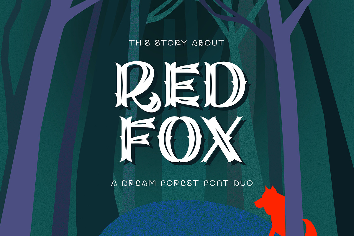 Landmilan Forest Duo Font, a Serif Font by delipensil (Photo 3 of 6)