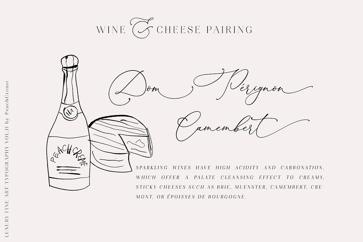 Darling Modern // Luxury Font preview 3