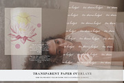 Transparent Paper Overlays, a Texture Graphic by Purple (Thumbnail 3 of 11)