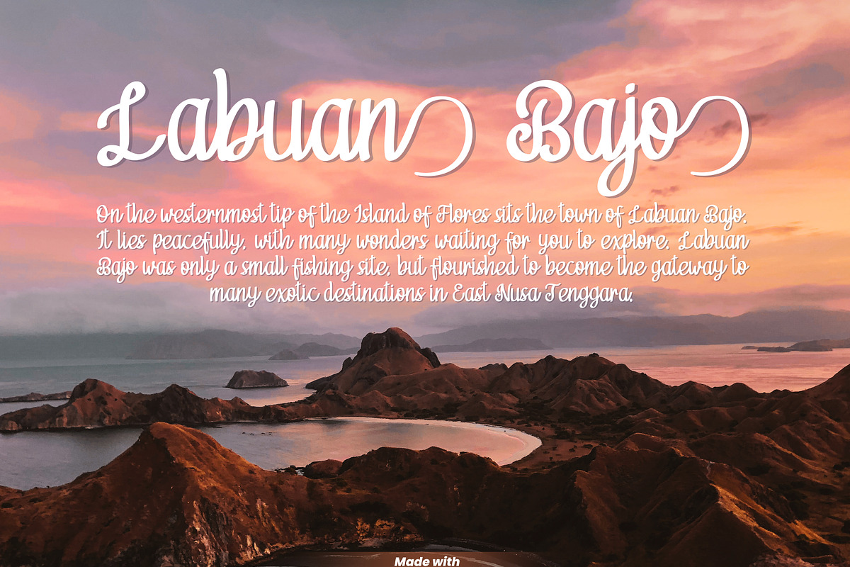Sepindah Font Duo Sans & Script, a Handwritten Font by Iwanistic (Photo 13 of 15)