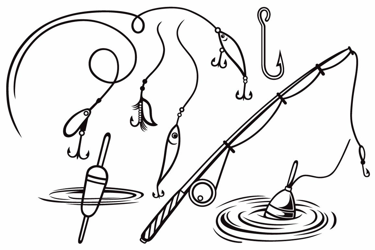 Fishing sports, an Object Illustration by LineworkStock (Photo 2 of 3)