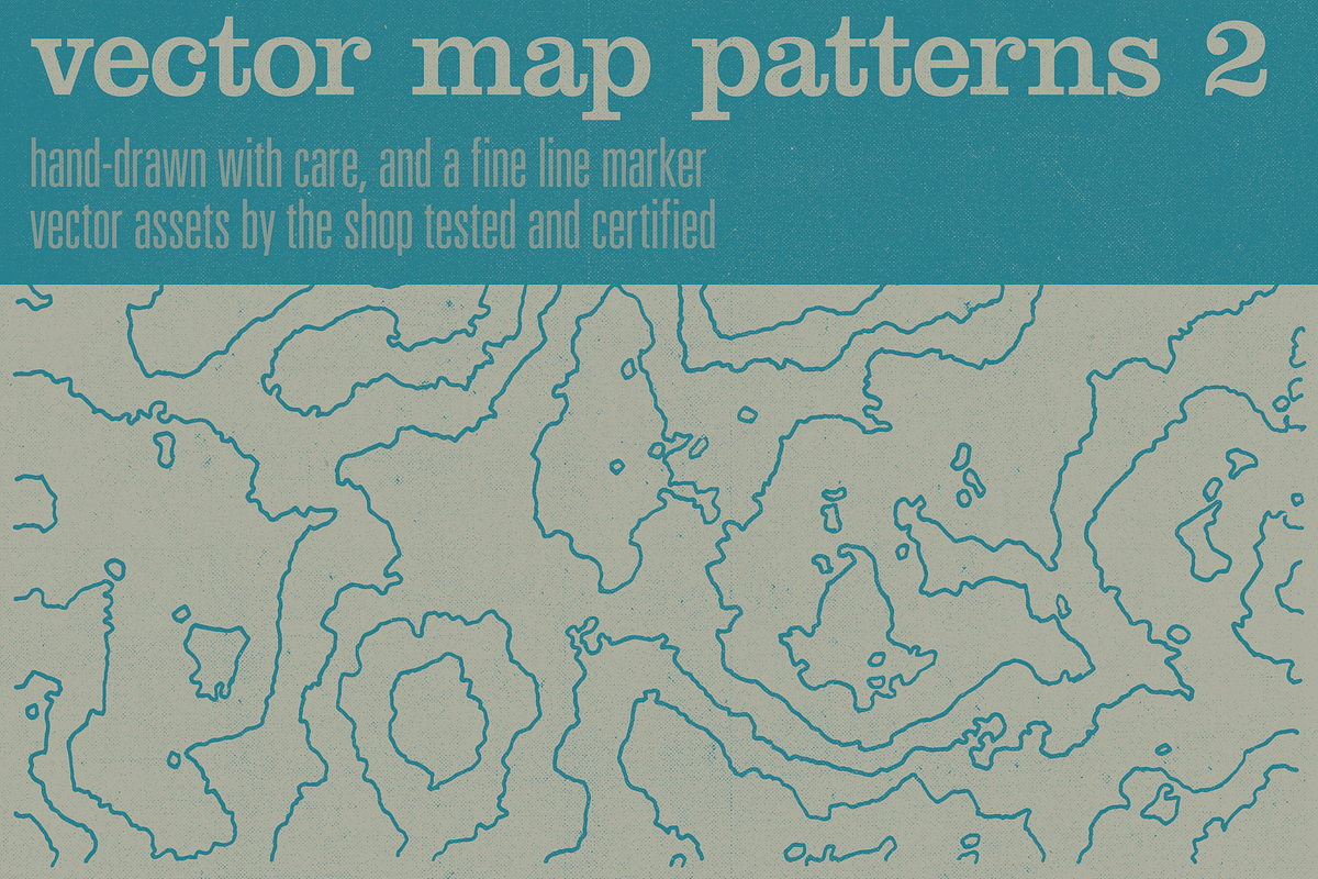 Hand-drawn vector maps volume 2, an Object Graphic by The Shop (Photo 7 of 26)