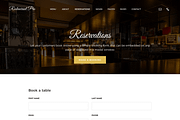 Restaurant Pro, a WordPress Template by Seo Themes (Thumbnail 3 of 3)