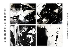 Monochrome Abstract Backgrounds