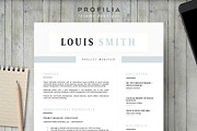 Word Resume & Cover letter Template, a Resume Template by Profilia Resume Boutique (Thumbnail 2 of 6)