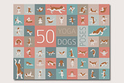50 yoga dog poses, an Animal Illustration by pet design shop (Thumbnail 2 of 7)