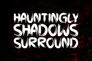 Evil Roar Typeface, a Handwritten Font by Seemly Fonts (Thumbnail 4 of 6)