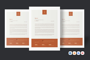 Church Letterhead, a Resume Template by iDoodle Studio
