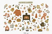Cozy Autumn, a Decorative Illustration by Jenny Quince (Thumbnail 2 of 8)