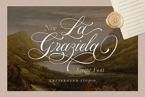 La Graziela - Copperplate Font