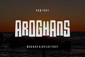 Aroghans Font