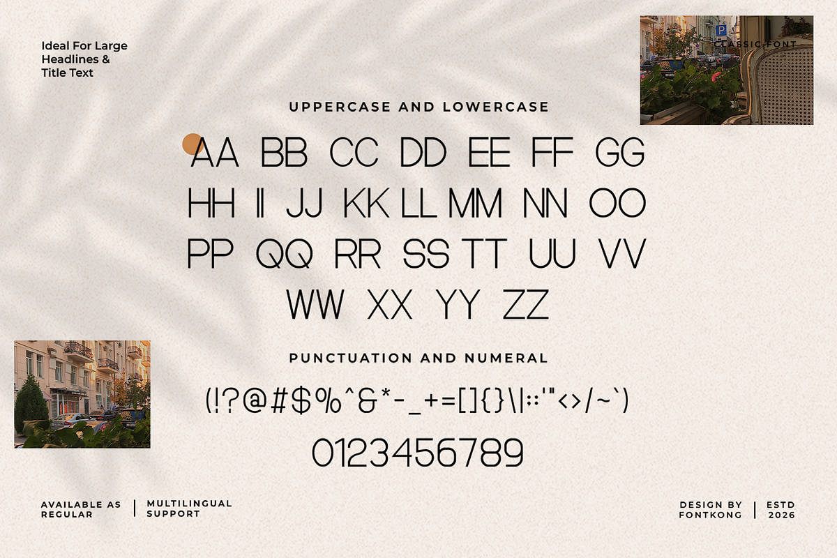 Memorism-Modern Sans Serif Typeface, a Sans Serif Font by overlaytemplates (Photo 4 of 5)