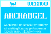 Archangel font, a Serif Font by weknow (Thumbnail 1 of 8)
