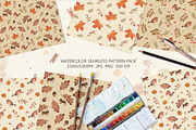 Forest Vibes. Watercolor Set, a Decorative Illustration by Julia Shvets (Thumbnail 2 of 4)