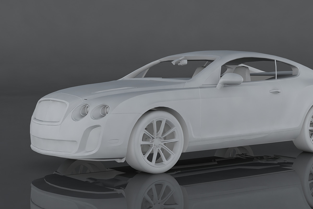 2010 Bentley Continental Supersports, a Cars & Vehicle 3D Model by valtriiu (Photo 12 of 12)
