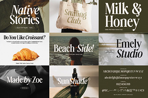 The Modern & Unique Font Bundle 02