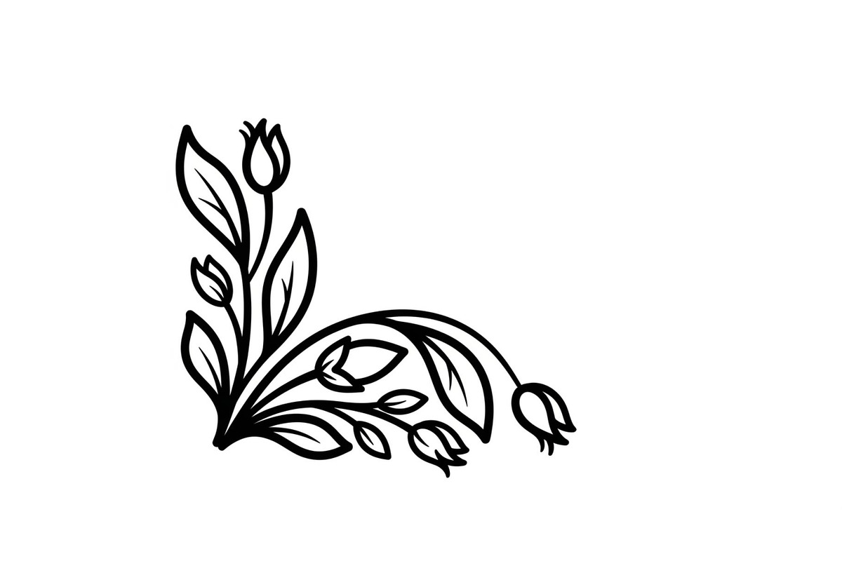 Floral Corner Ornament Vector Bundle, an Illustration by Designs_River (Photo 51 of 51)