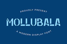 Mollubala - Modern San Serif Font