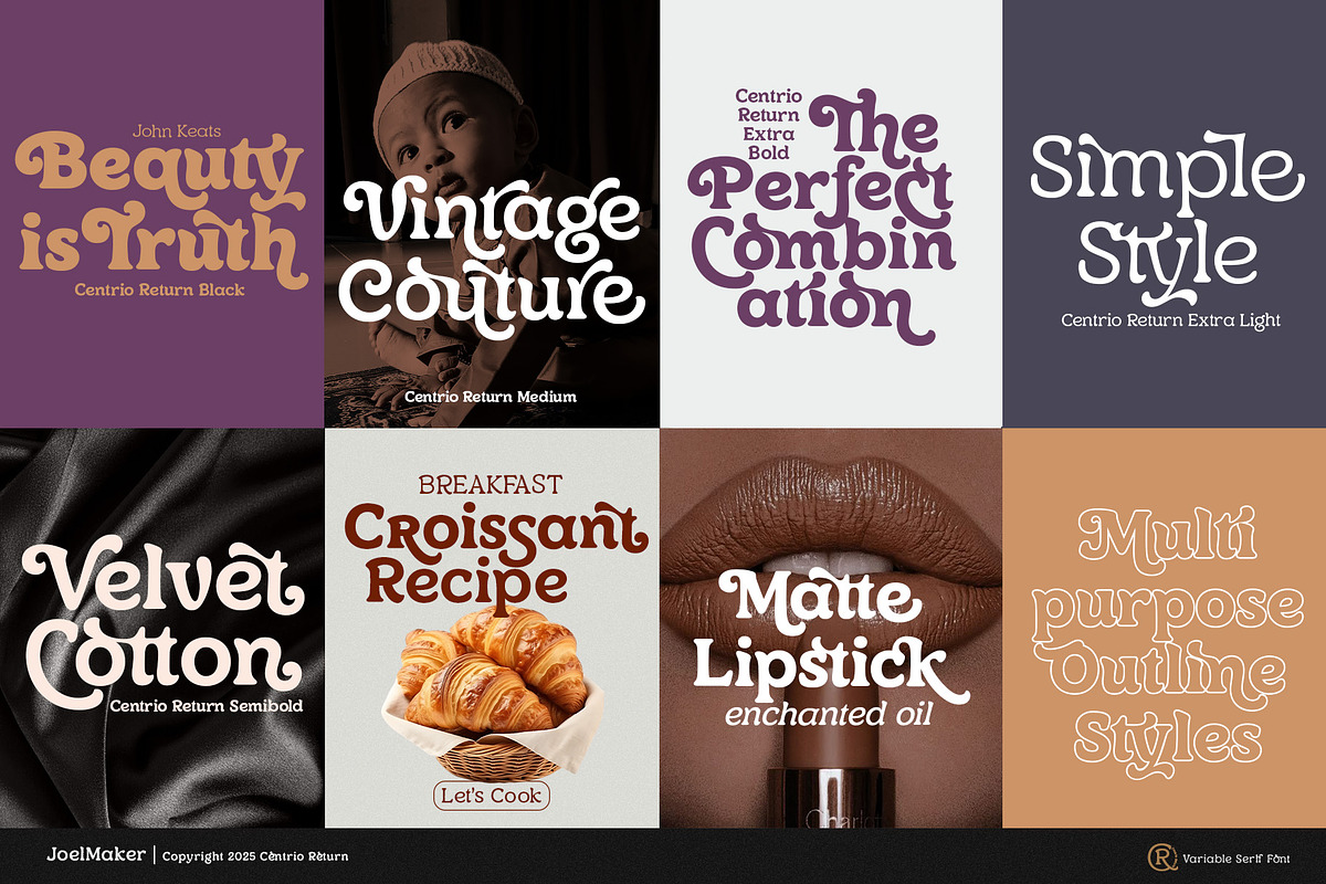 Centrio Return, a Serif Font by joelmaker (Photo 9 of 21)