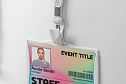 Simple ID Badge, a Card Template by Tzochko (Thumbnail 4 of 6)