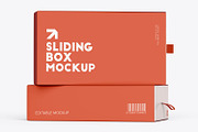 Sliding Gift Box Mockup PSD, a Packaging Mockup by Ram Studio LLC (Thumbnail 7 of 15)