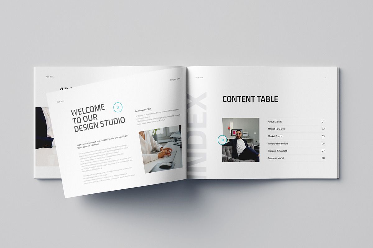 Pitch Deck Template | Canva & Word preview 2