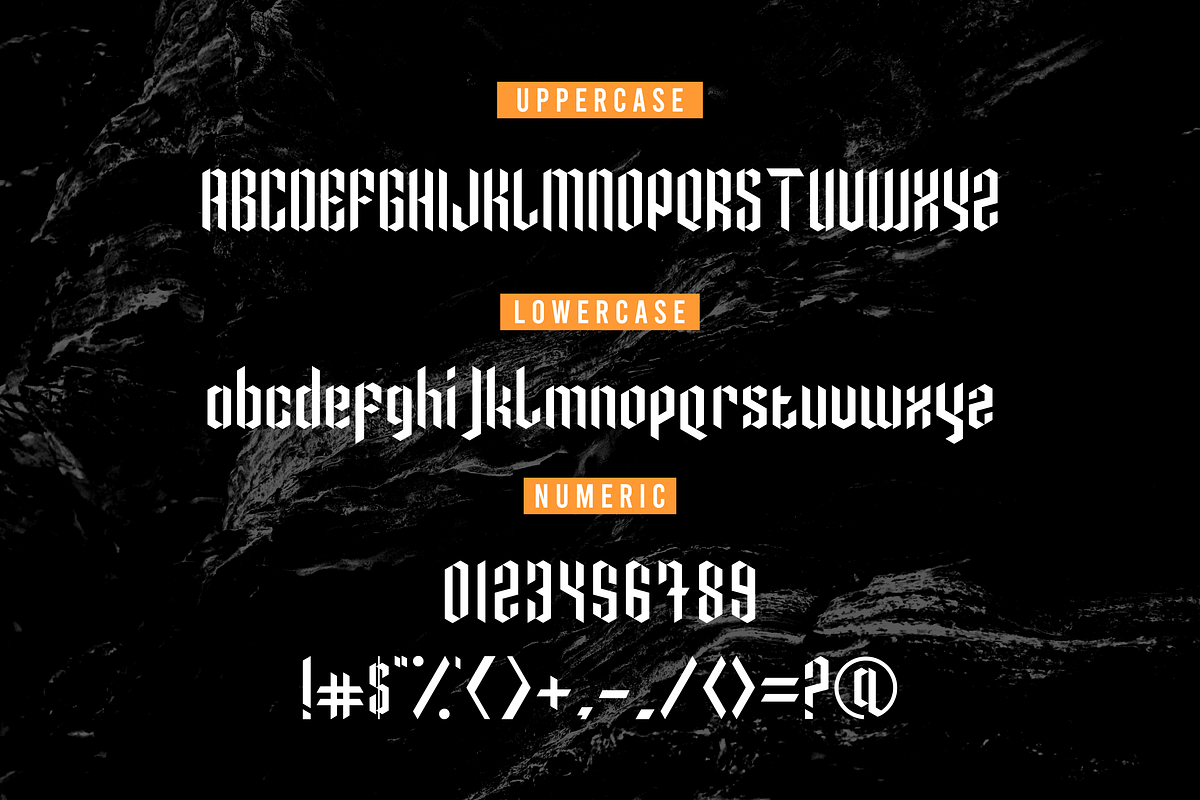 IMPERMANENCE, a Blackletter Font by Essentials Studio (Photo 8 of 9)