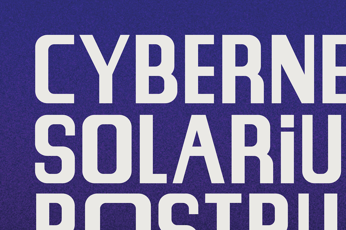 Paperback Sci-Fi - Display Font, a Font by Sombrero Craft (Photo 4 of 4)
