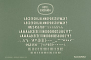 Hotel Ensenada, a Sans Serif Font by Komet & Flicker (Thumbnail 15 of 15)