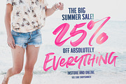 Summer Loving Font Collection, a Sans Serif Font by Nicky Laatz (Thumbnail 8 of 43)