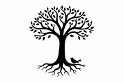 Nature Tree Vector Collection, an Illustration by BIPLOB EXPERT (Thumbnail 8 of 9)