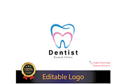 Minimalist Dentist Logo Design, a Branding & Logo Template by YUDesignStore (Thumbnail 1 of 7)