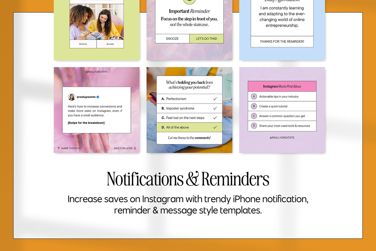Instagram Creator for Coaches Canva, a Social Media Template by Fallon Gerst (Photo 11 of 47)