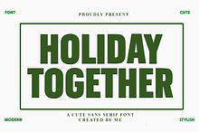 Holiday Together