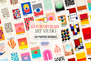 Contemporary Art Bundle 1, a Graphic by Wall Art Print Studio (Thumbnail 1 of 37)