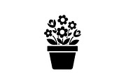 Flower Pot Silhouette Vector Bundle, an Illustration by jahid234 (Thumbnail 34 of 49)