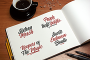 Manchester Script Font, a Script Font by 50Fox (Thumbnail 3 of 9)