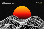 Wireframe Design Element, a Technology Illustration by freeject.net (Thumbnail 1 of 5)