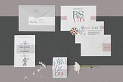 Elegant Wedding Stationery Mockups, an Invitation Template by ZippyPixels (Thumbnail 5 of 5)