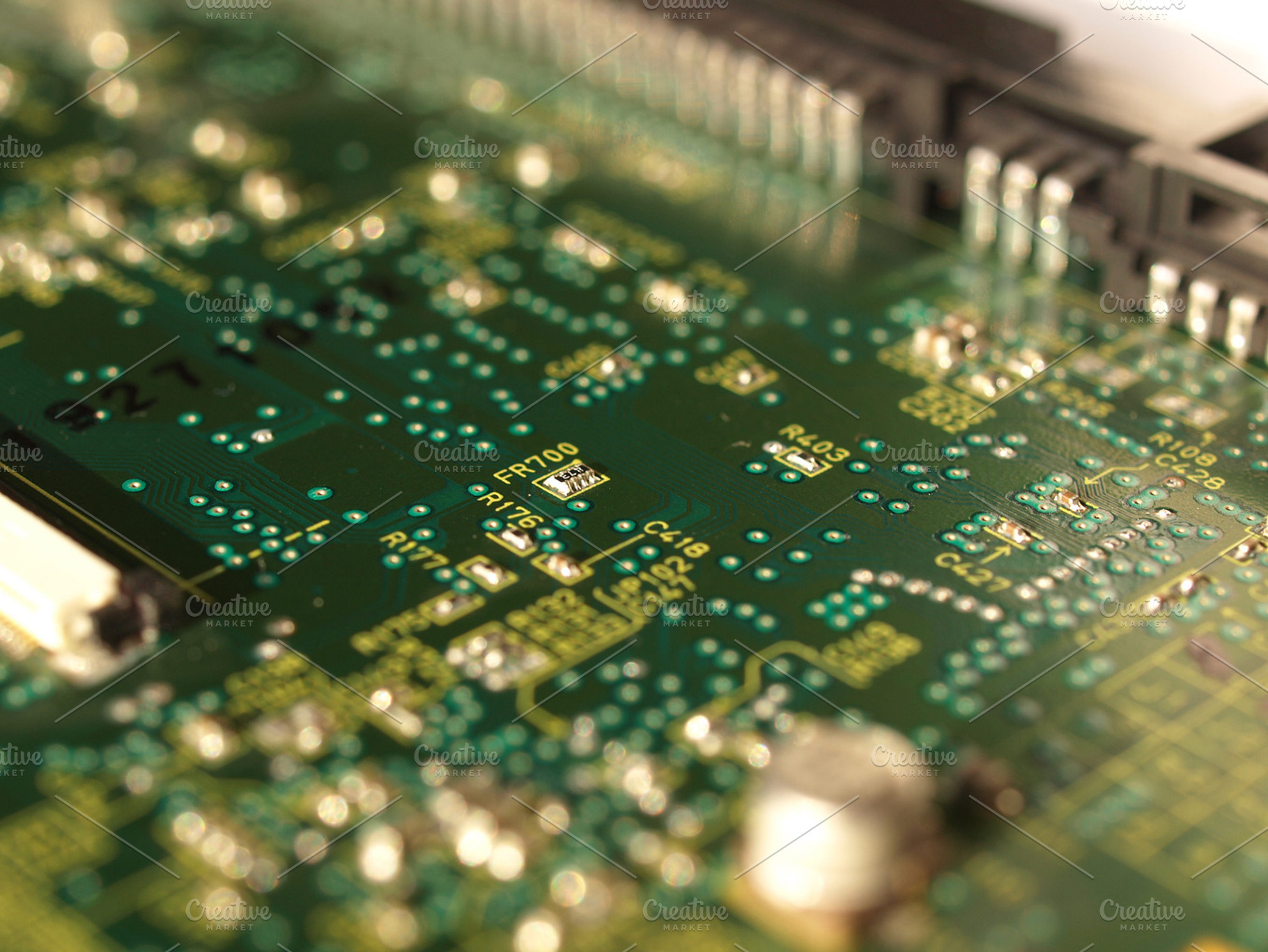 Printed Circuit Board Stock Photo Containing Printed And Circuit