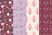 Sugarplum Christmas Patterns, a Pattern Graphic by The Audacious Brush (Thumbnail 3 of 7)
